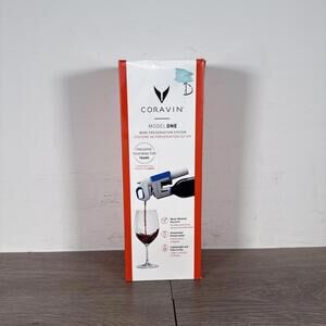 Coravin 100015 Model One Wine Preservation Gas Aerator System - Blue/White